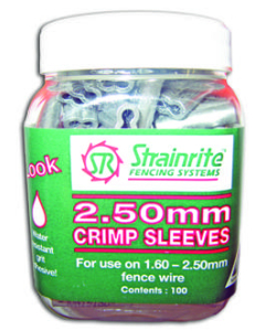 Crimp - 2.50mm Pottle 100