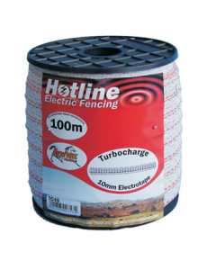 Value Plus Paddock Tape - 100m by 10mm